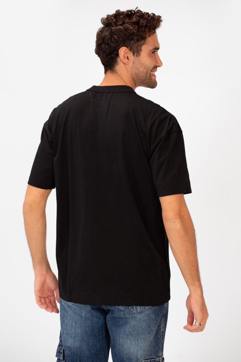 Men's Basic Plain Regular Fit High Quality Short Sleeve Round Neck T-Shirt