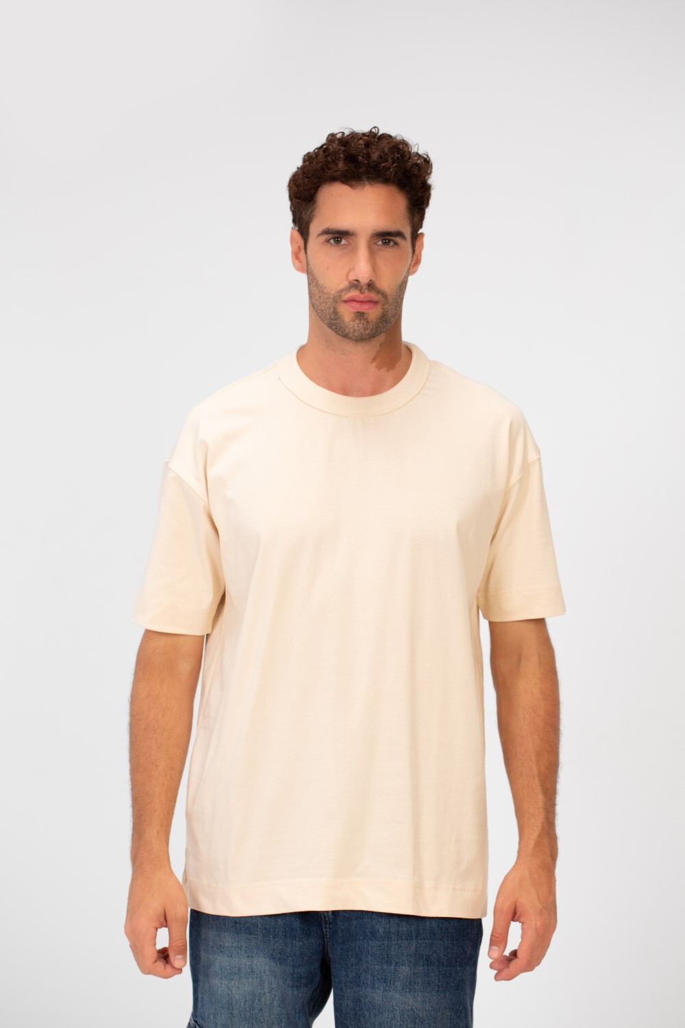 Men's Tomato Regular Fit Basic Plain Half Sleeve T-Shirt In Basic Colors