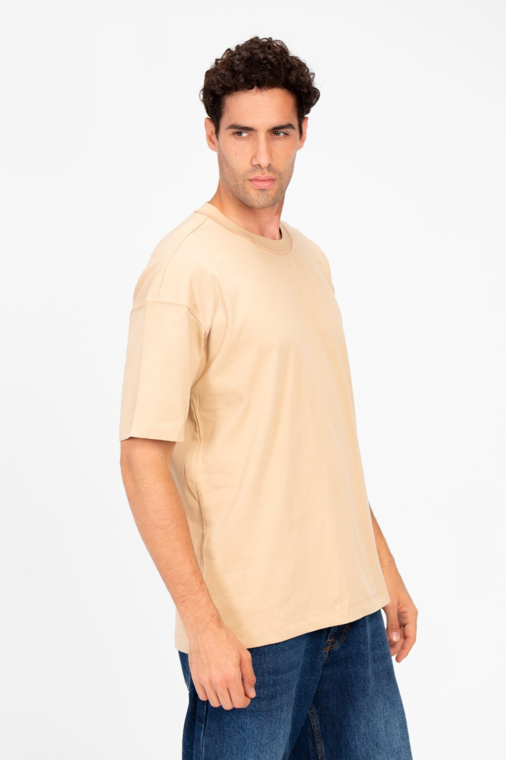 Men's Regular Fit Basic Round T-Shirt