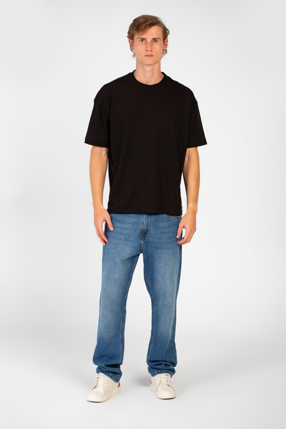 Men's Tomato Basic Summer Plain Regular Fit Short Sleeves Round Neck T-Shirt