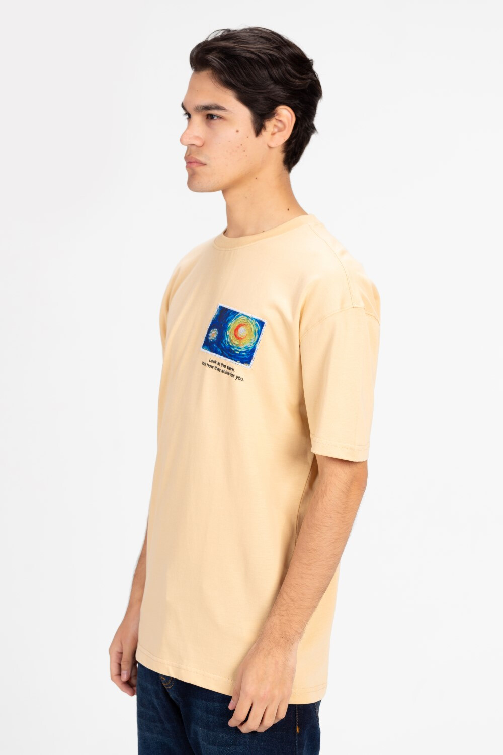 Men's Milton Crew Neck Oversize T-Shirt