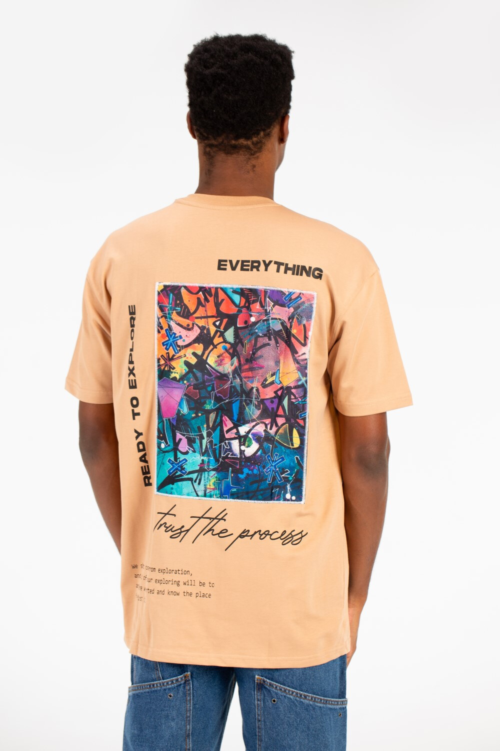 Men's Milton Graphic Print Crew Neck T-Shirt