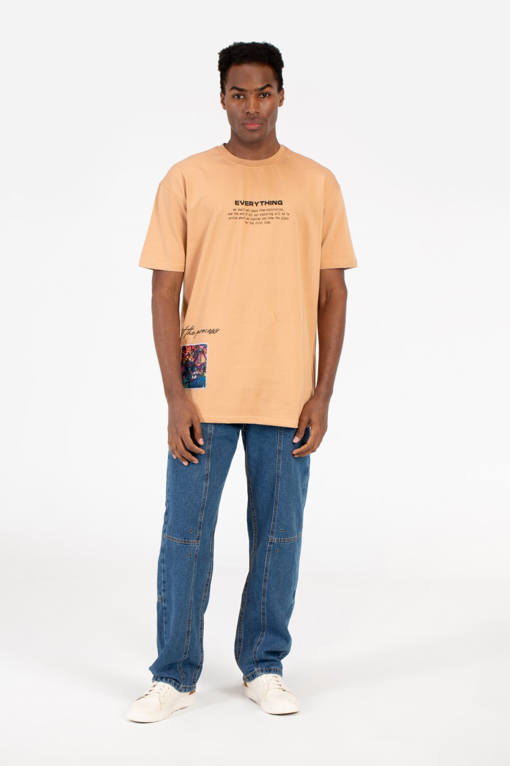 Men's Milton Graphic Print Crew Neck T-Shirt