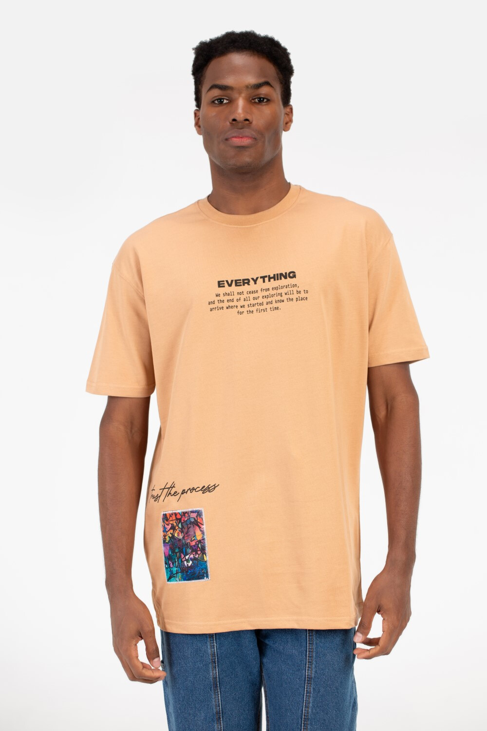 Men's Milton Graphic Print Crew Neck T-Shirt