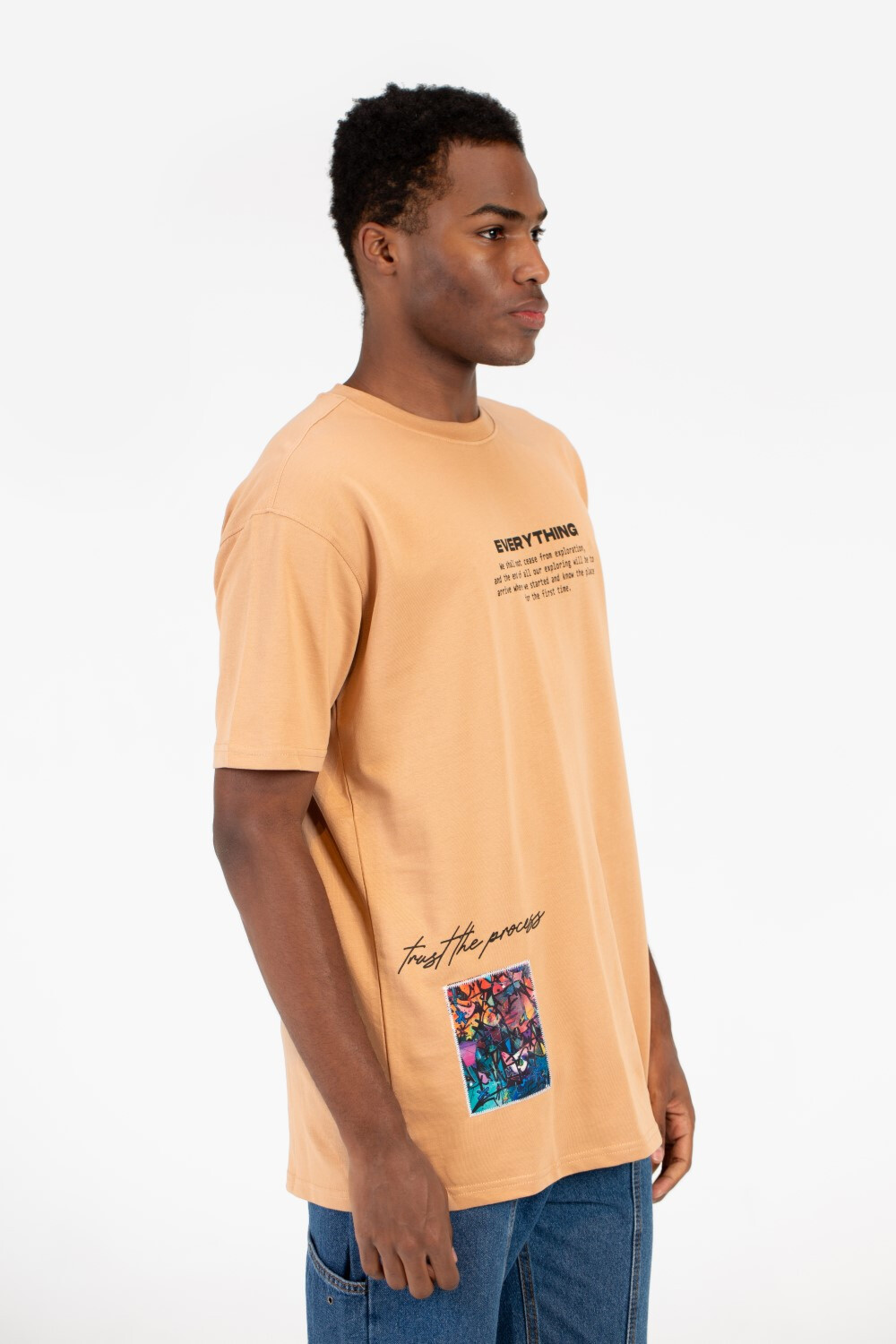 Men's Milton Graphic Print Crew Neck T-Shirt