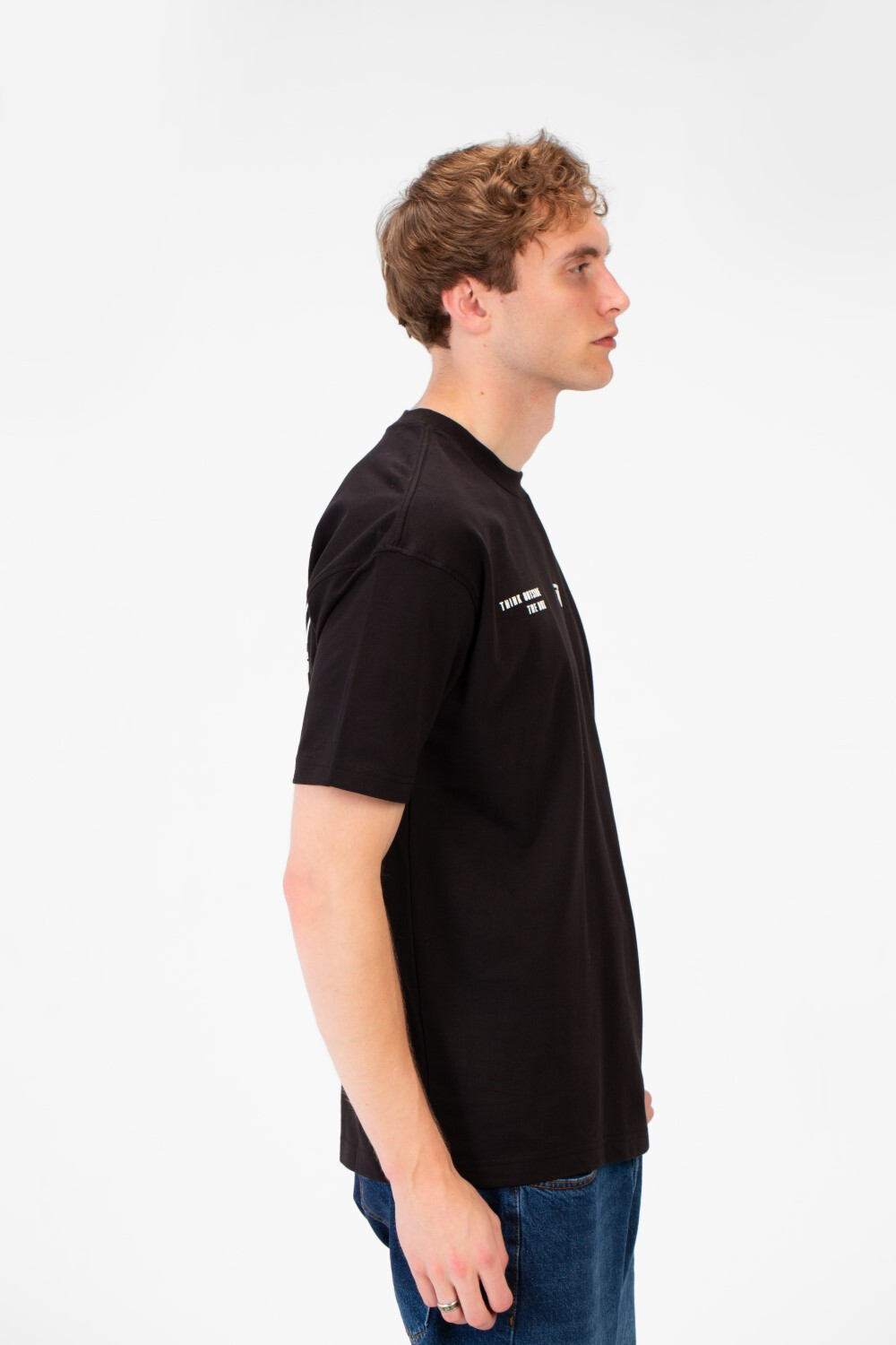 Men's Summer Melton Creativity Print Regular Fit T-Shirt