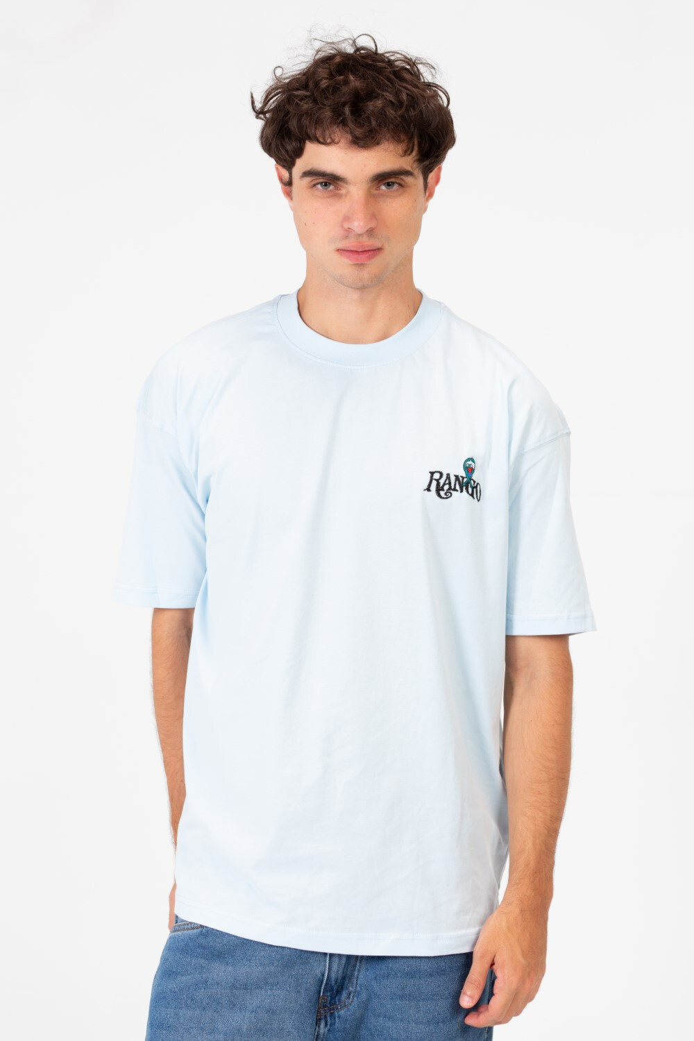 Men's Tomato Regular Fit T-Shirt With Modern Print And Round Neck