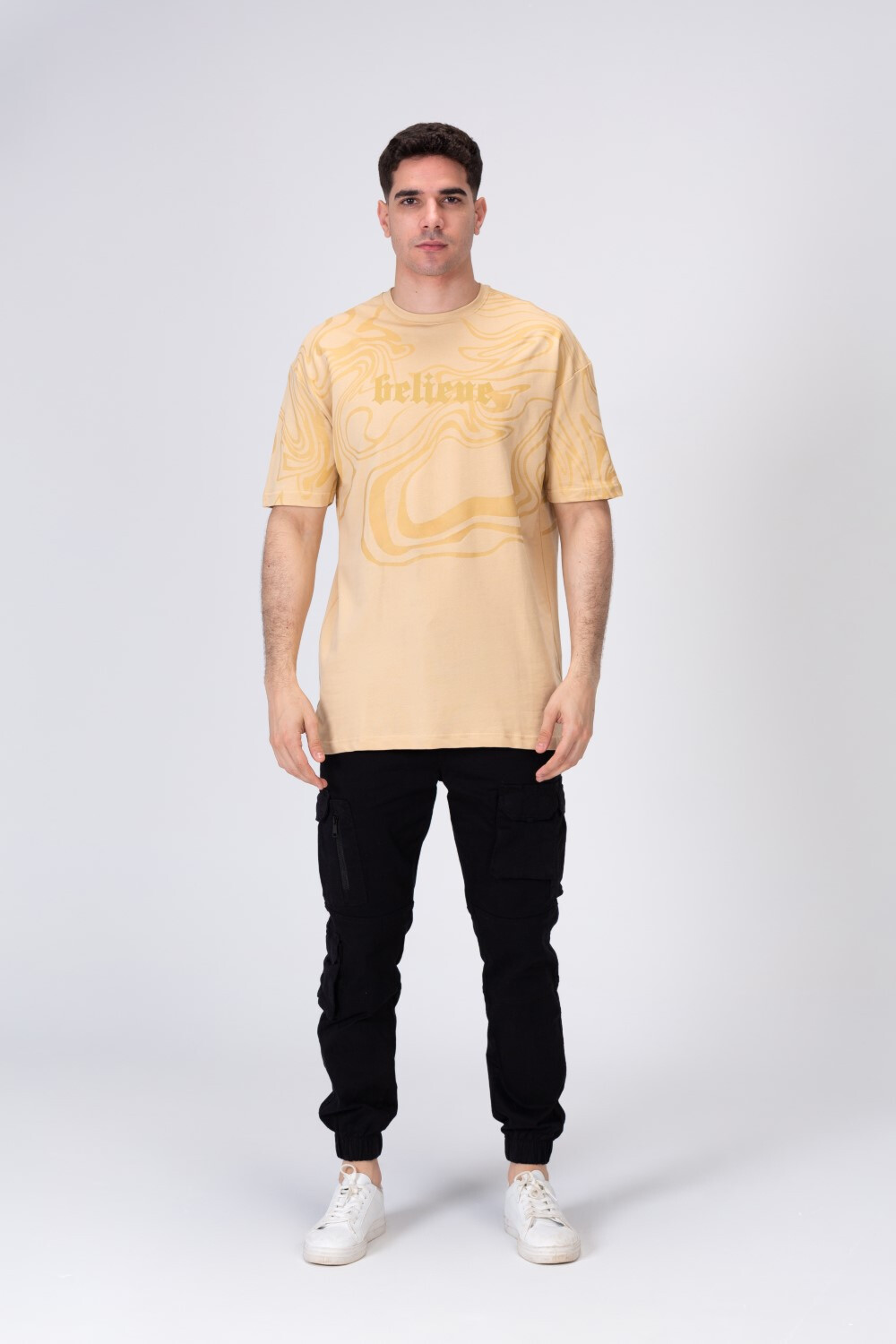 Mens Regular Fit Cotton Round Neck T-shirt