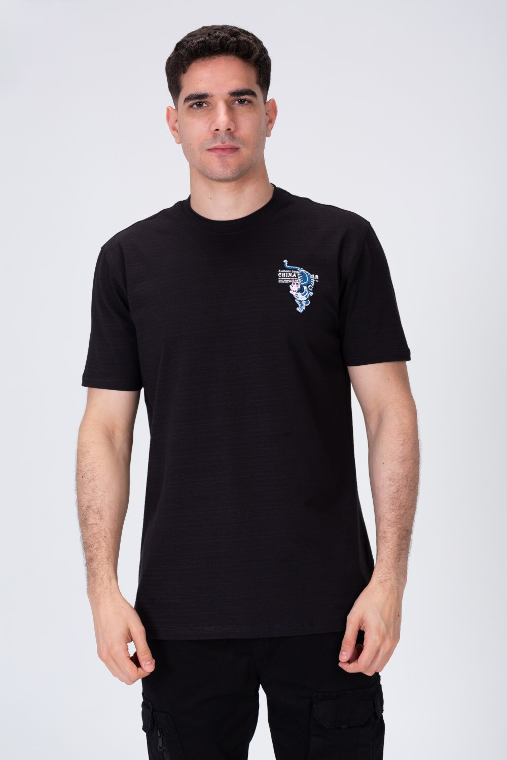 Mens Printed On The Front And Back T-shirt With A Comfortable And Unique Material