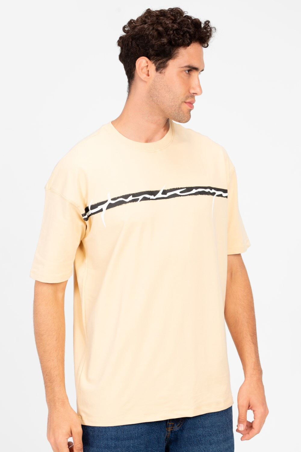Men's Slim Fit Half Sleeve T-Shirt