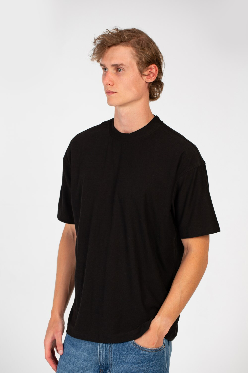 Men's Basic Summer Plain Regular Fit T-Shirt Short Sleeves Round Neck