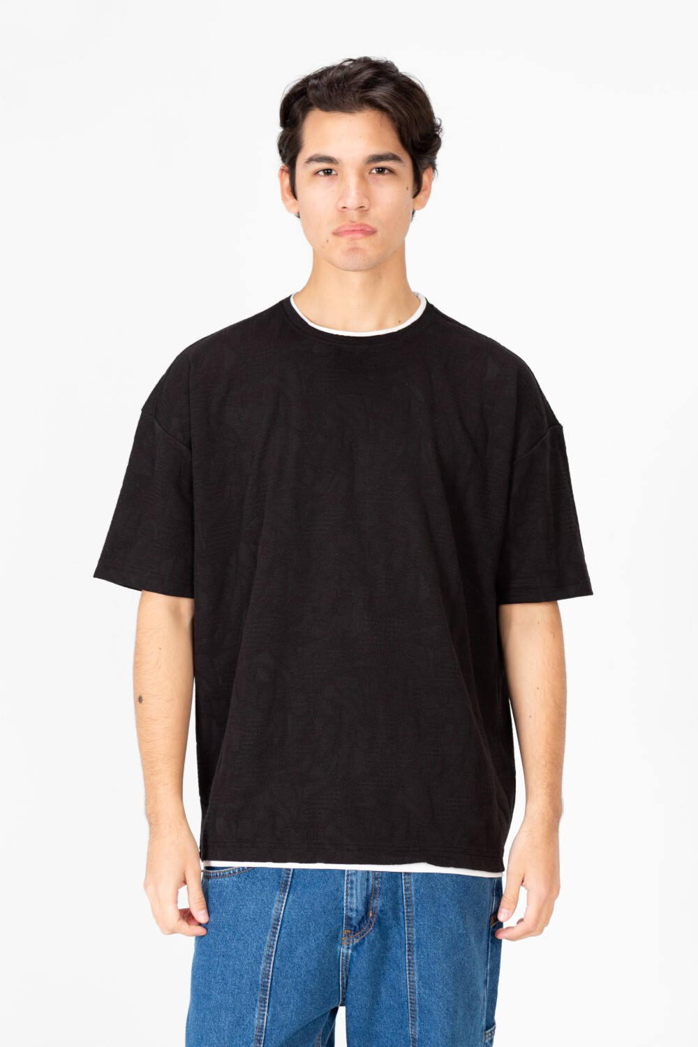 Men's Basic Oversized Crew Neck T-Shirt