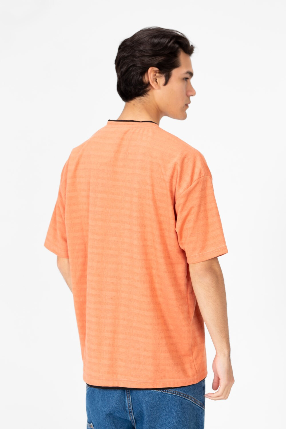 Men's Crew Neck Half Sleeve T-shirt In Comfortable Material