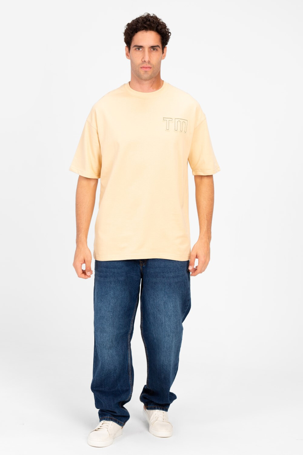 Men's Oversized Melton Short Sleeve T-Shirt