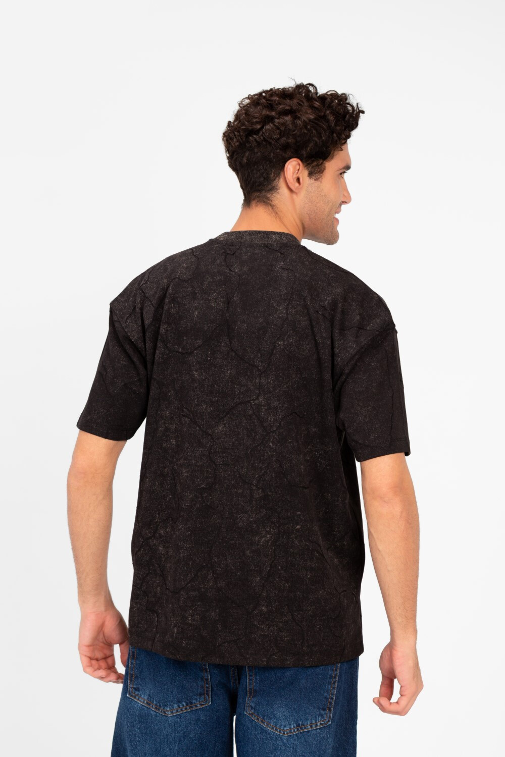 Men's Round Neck Short Sleeve Regular Fit T-Shirt