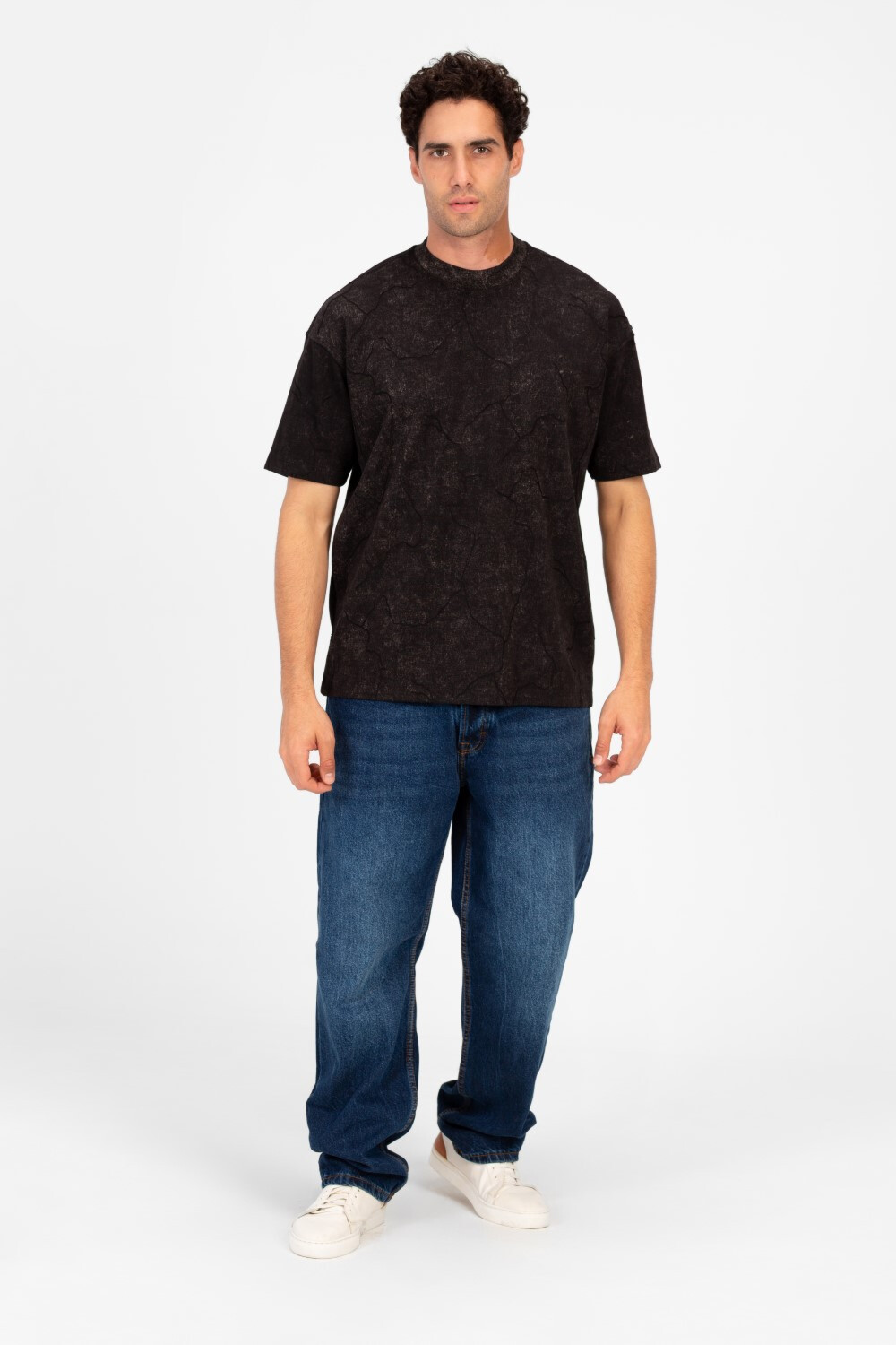 Men's Round Neck Short Sleeve Regular Fit T-Shirt