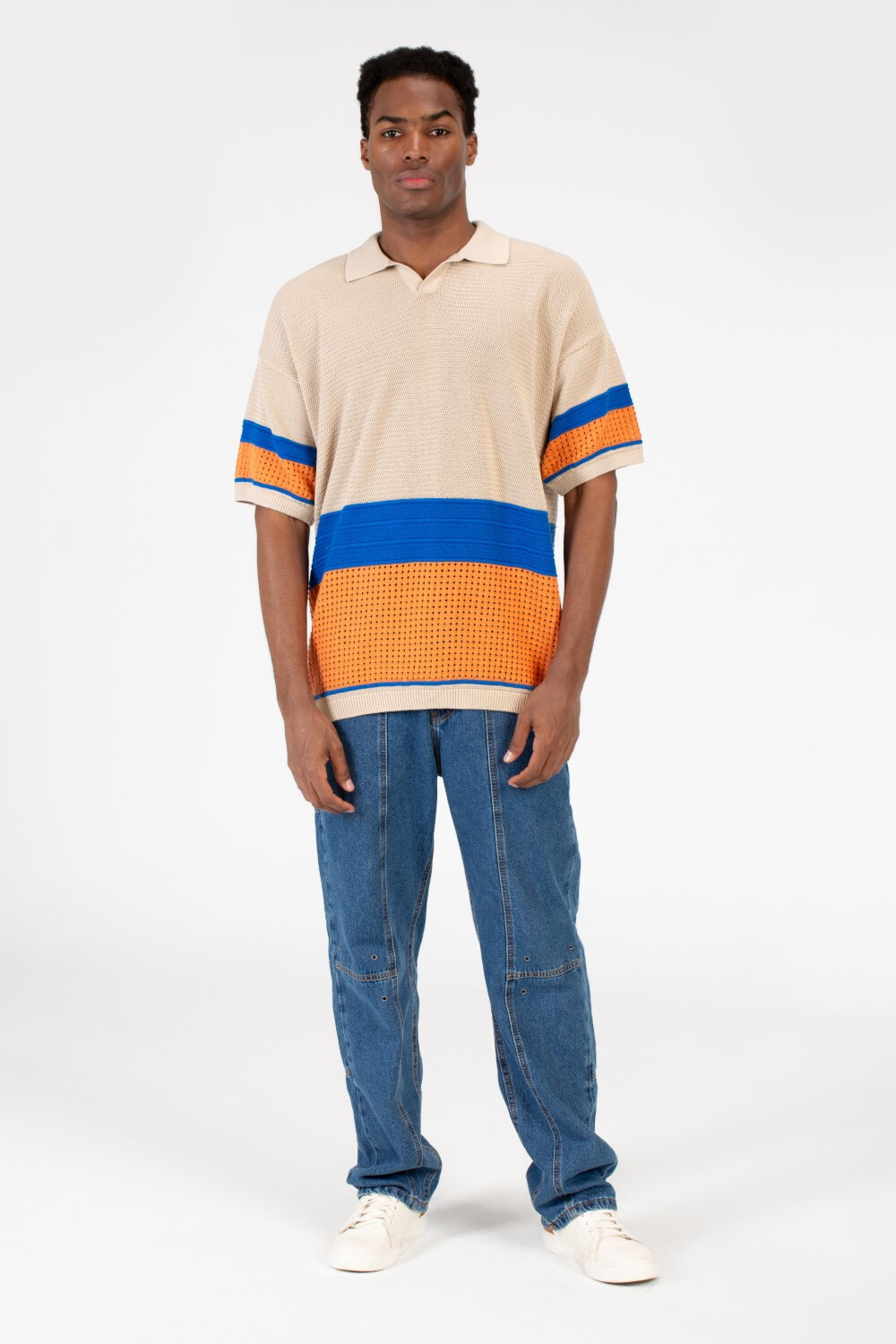 Men's Half Sleeve Polo Slim Fit T-shirt In Modern Design