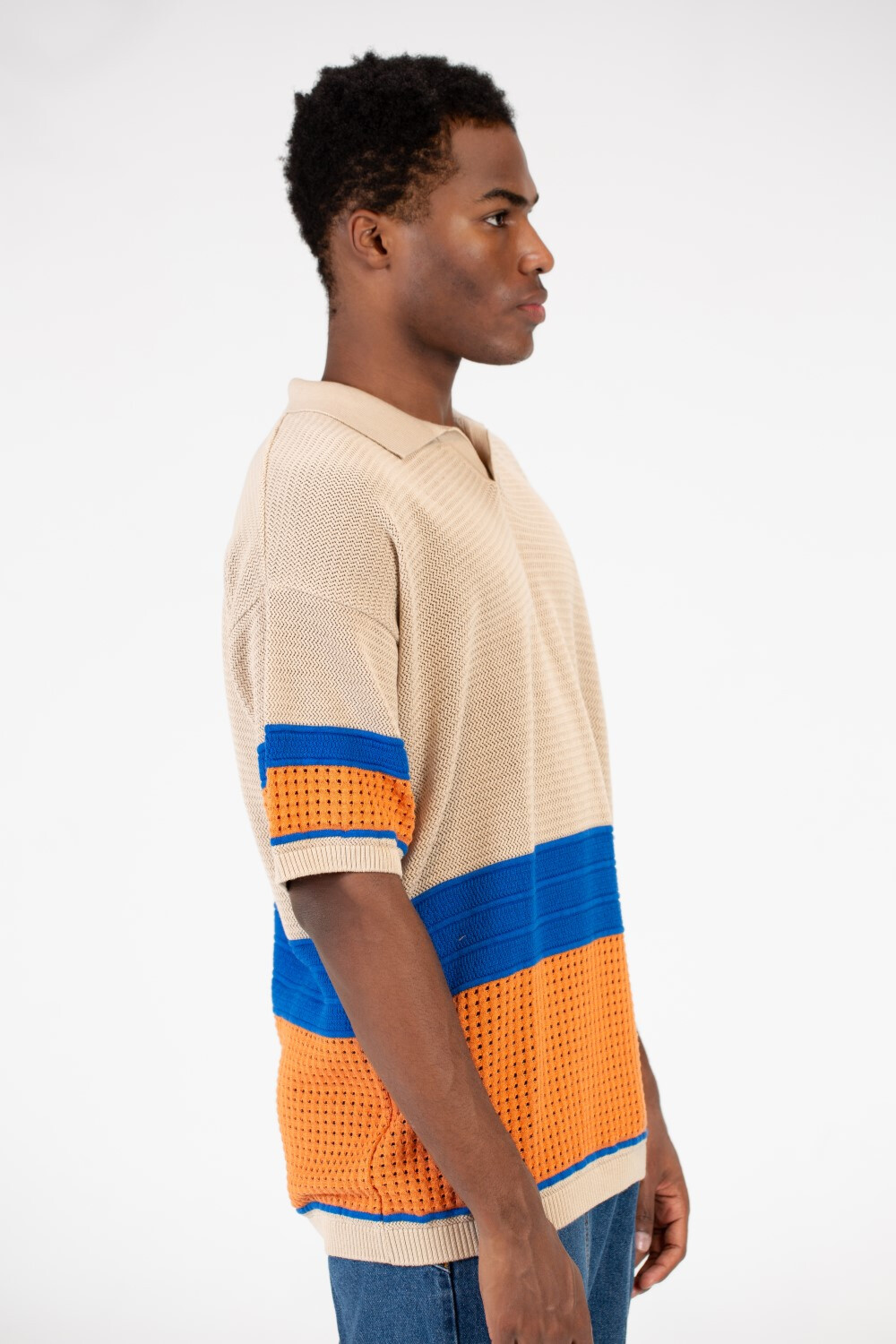 Men's Half Sleeve Polo Slim Fit T-shirt In Modern Design