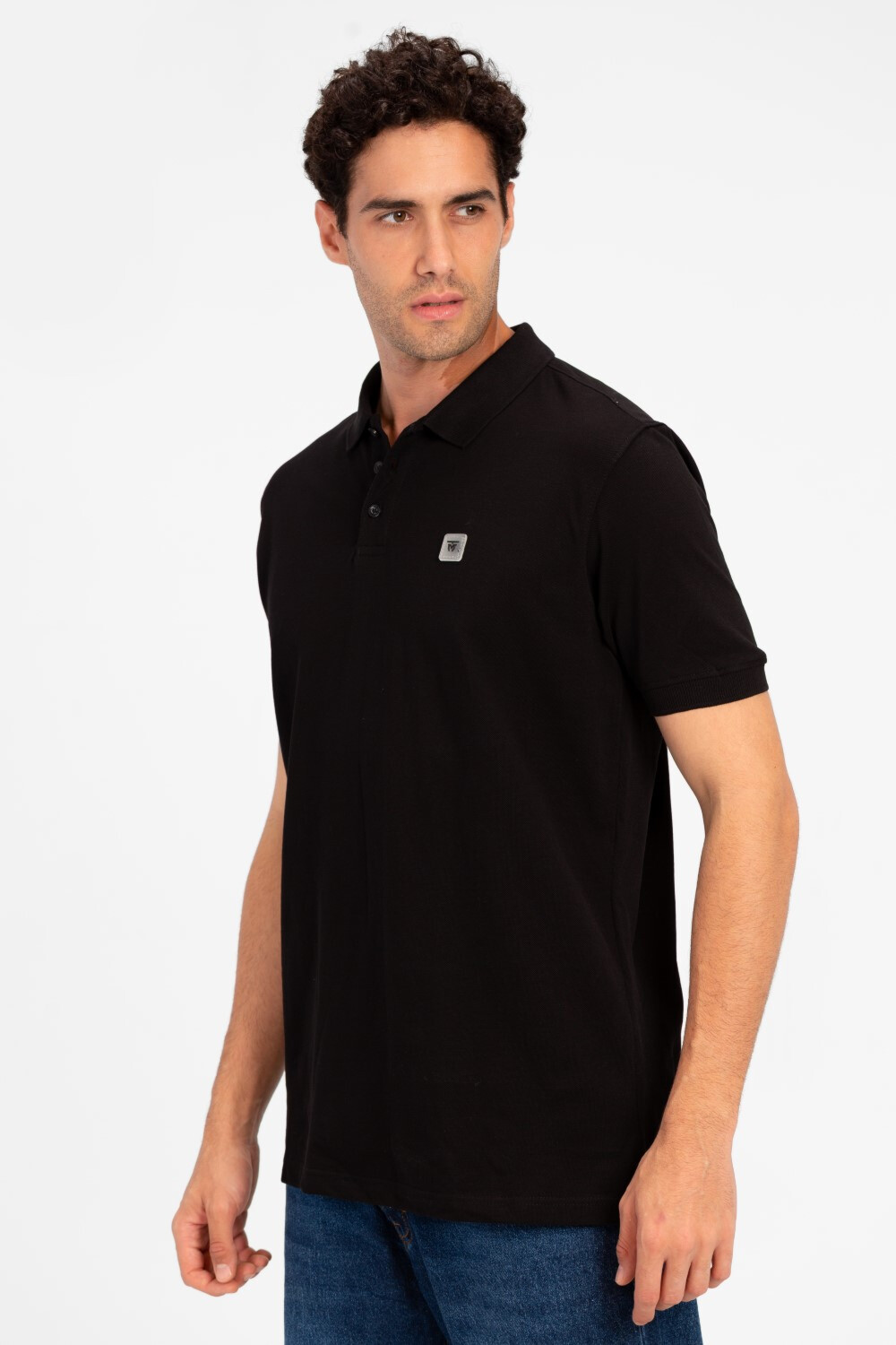 Men's Tomato Slim Fit Half Sleeve Polo T-Shirt