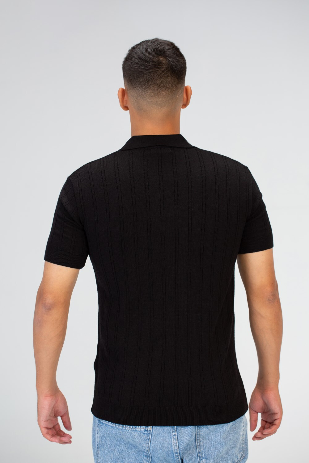 Mens plain Slim Fit Half Sleeves Trico Polo T-shirt