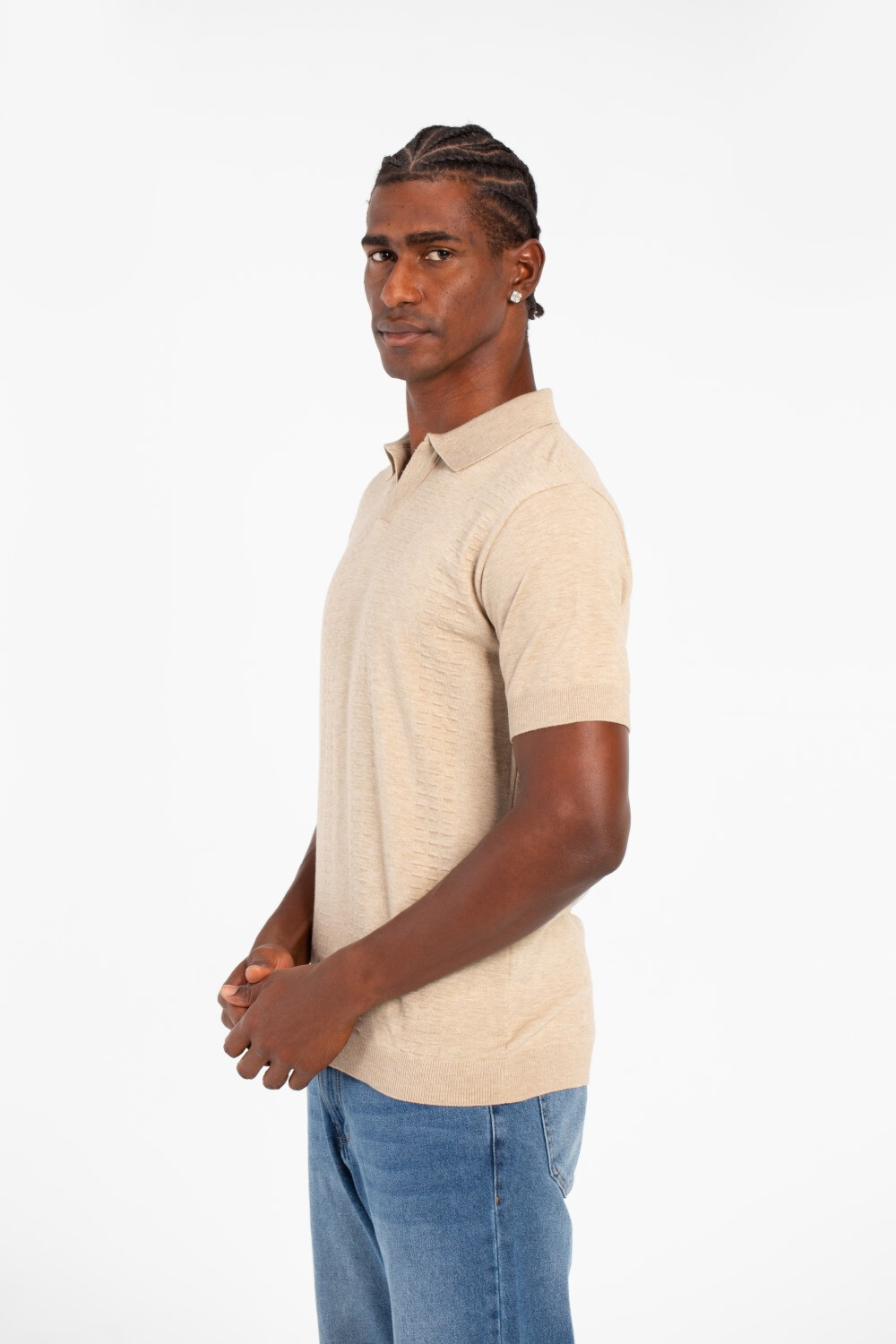 Men's Slim Fit Polo Short Sleeve T-shirt High Quality Classic Design