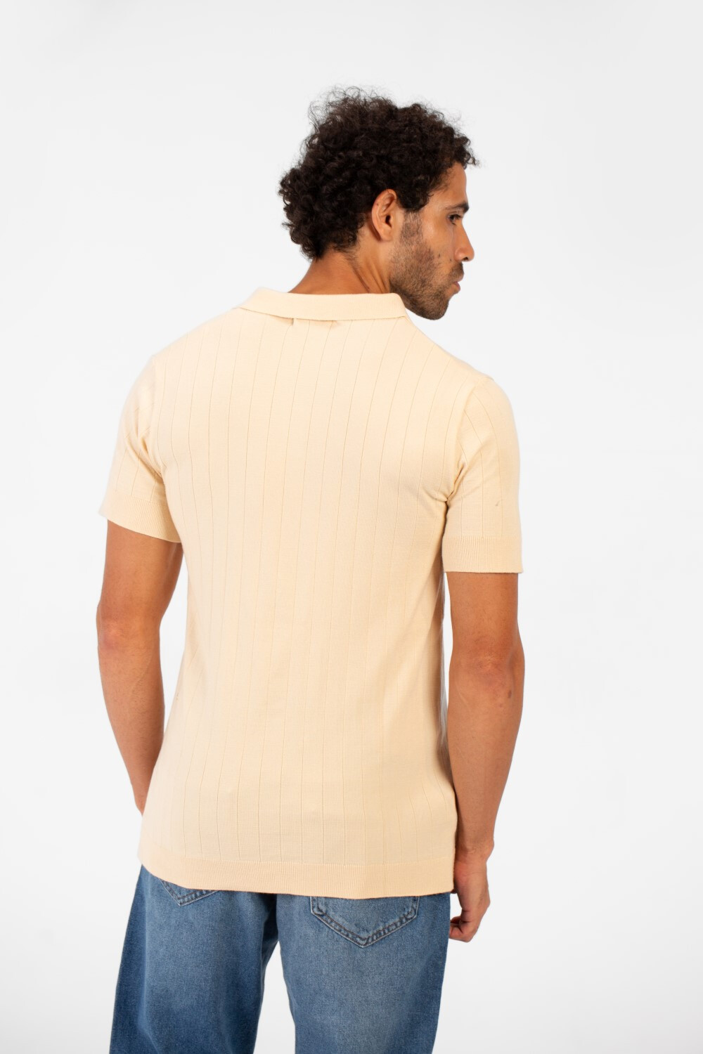 Men's Stylish Polo Collar Half Sleeve T-shirt In High Quality Breathable Fabric