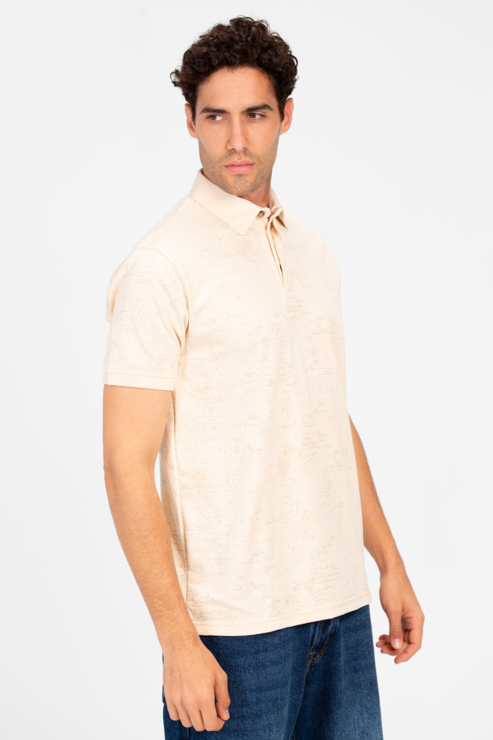 Men's Slim Fit Short Sleeves Polo T-Shirt