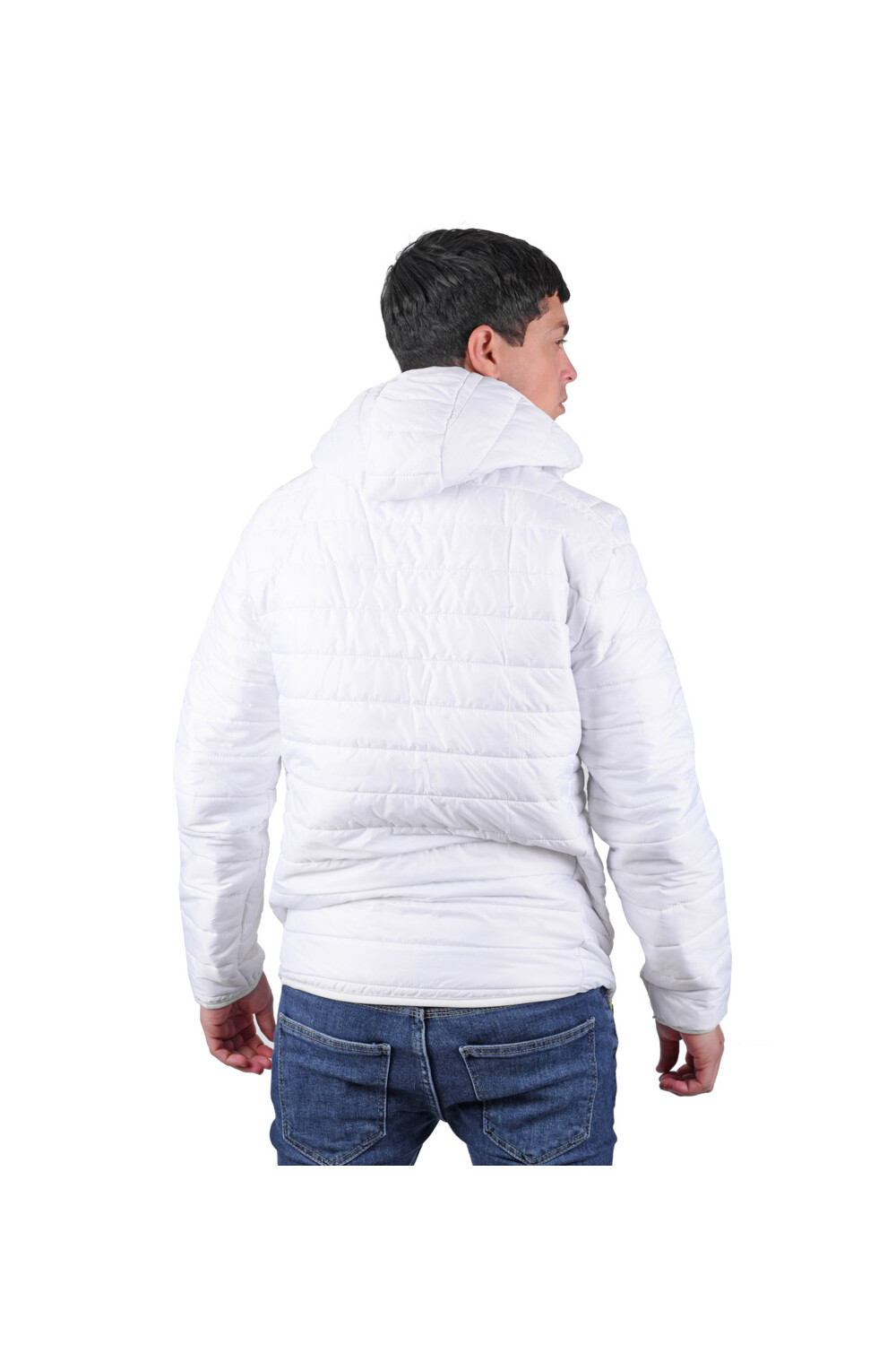 Men's Casual Puffer Full Zipper Hooded Waterproof Jacket With Unique Style