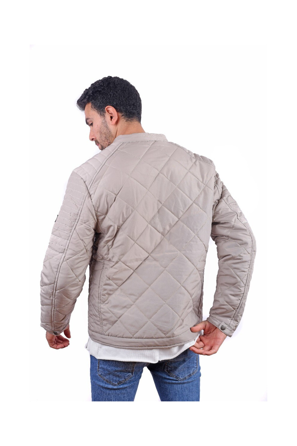 Men's Casual Full Zipper Waterproof Jacket With Unique Style