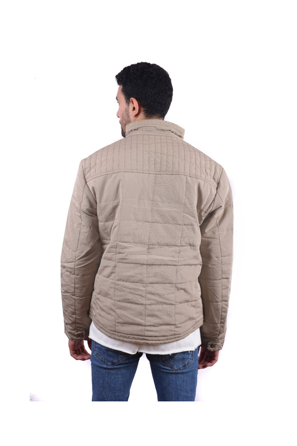 Men's Full Zipper Waterproof Jacket With Unique Style