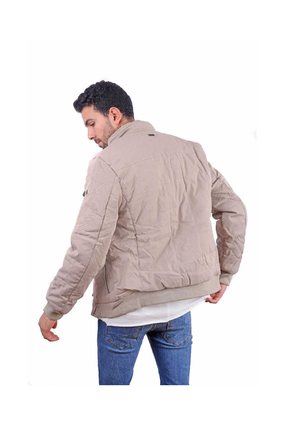 Men's With Front Pockets Casual Full Zipper Waterproof Jacket With Unique Style