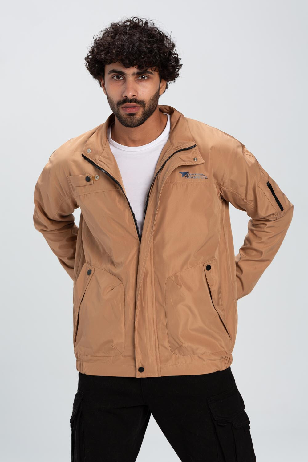 Mens casual waterproof jacket shop