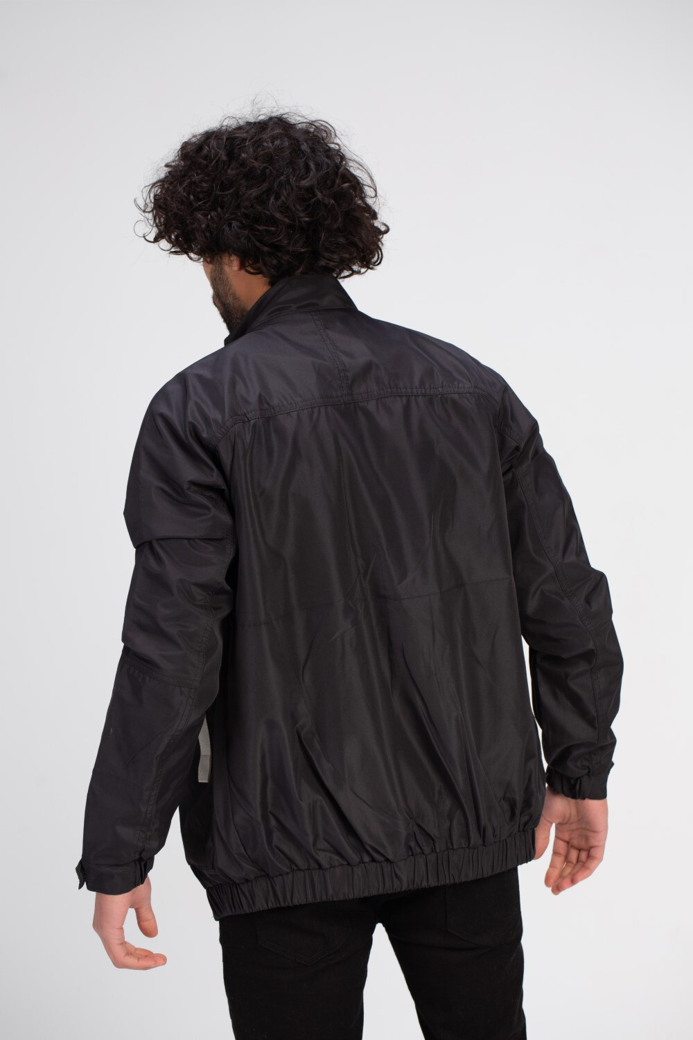 Men's Casual Full Zipper Front Pockets Waterproof Printed Jacket With Unique Style