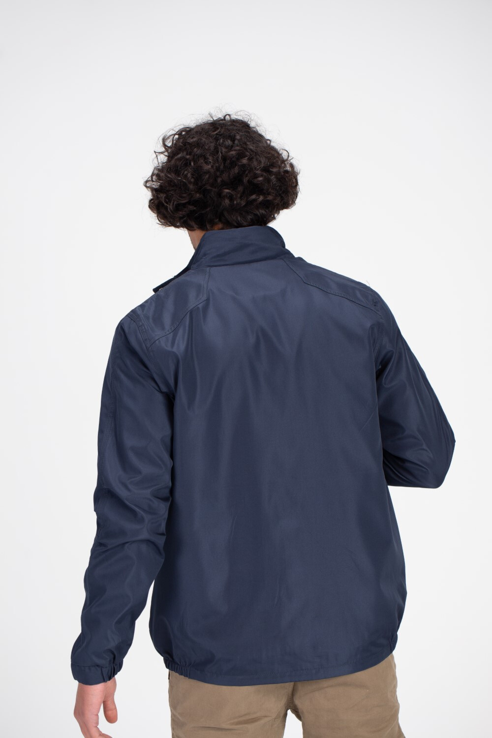 Men's Casual Full Zipper Waterproof Basic Side Pockets Jacket With Unique Style