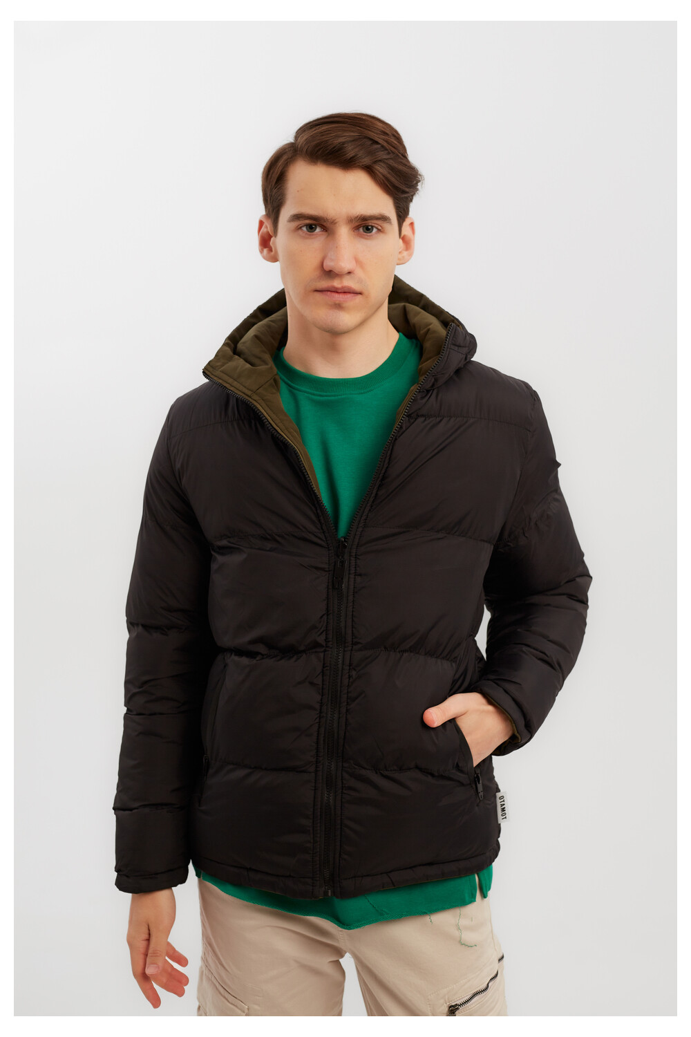 Men's Casual Puffer Hooded Waterproof With Unique Style Jacket