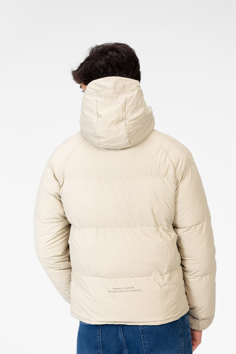 Men's Waterproof Hood Jacket With Front Pockets