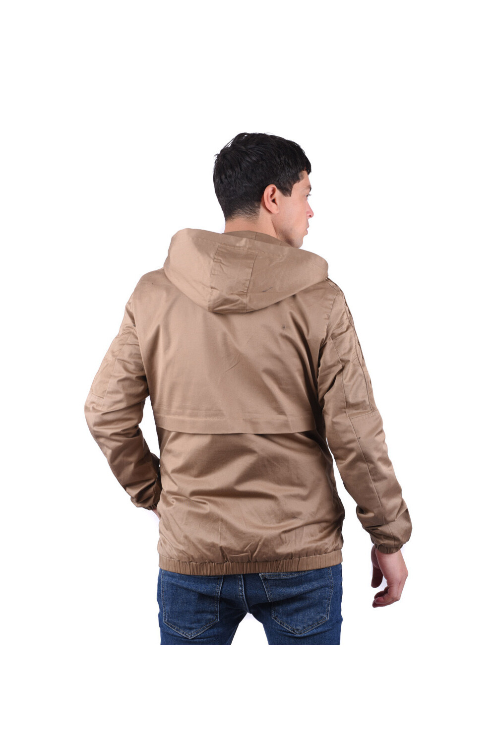 Men's Casual Full Zipper With Unique Style Waterproof Jacket