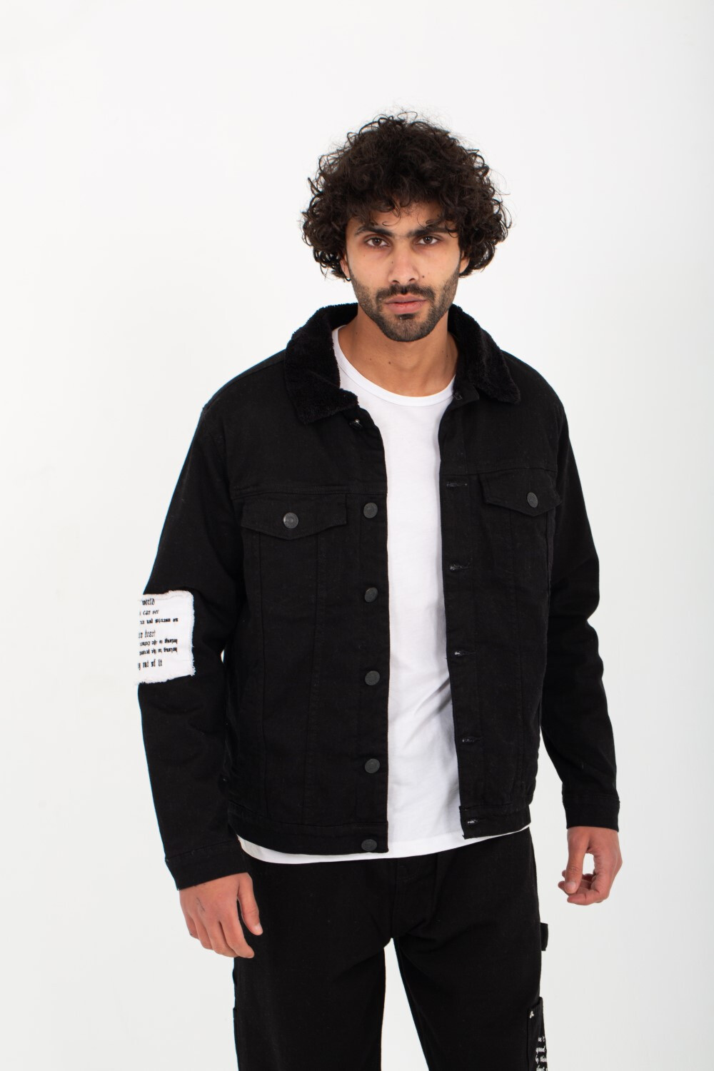 Men's slim collar jacket clearance