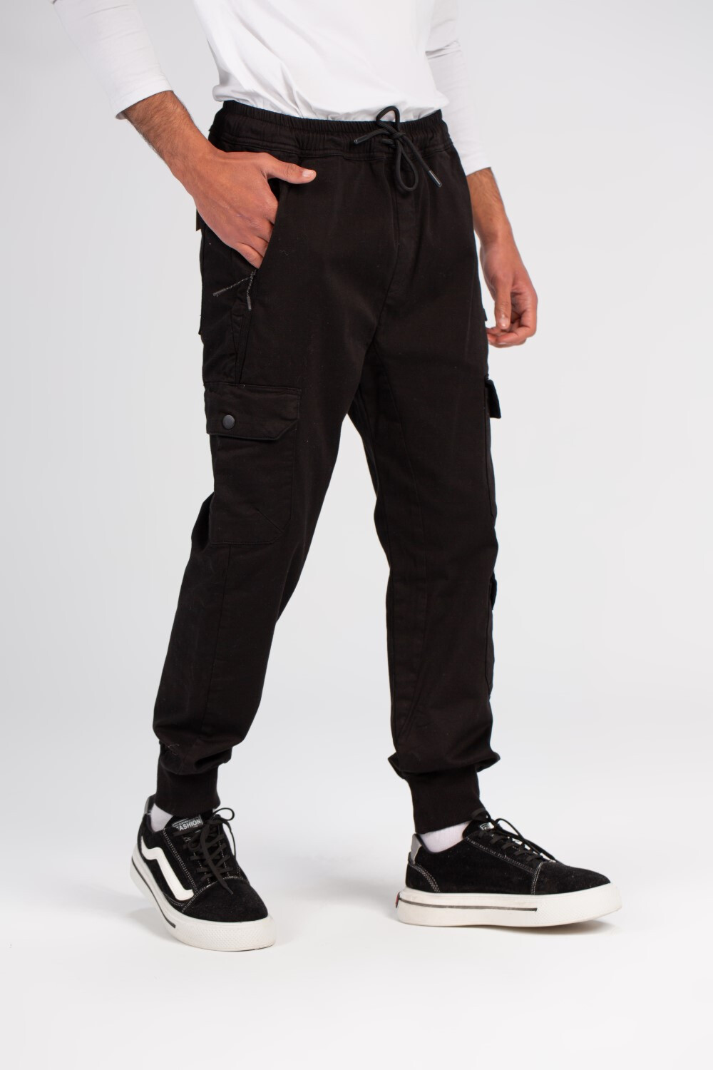 Men's Cargo Made Of Comfort And Soft Gabardines Shrwal Pants