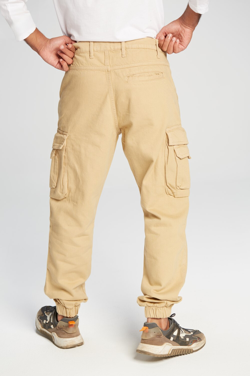 Men's Cargo Made Of Soft Gabardines With High Quality Pants