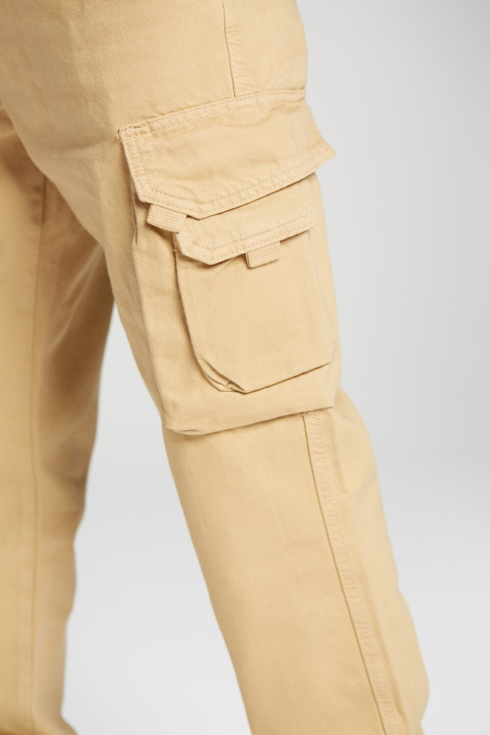 Men's Cargo Made Of Soft Gabardines With High Quality Pants
