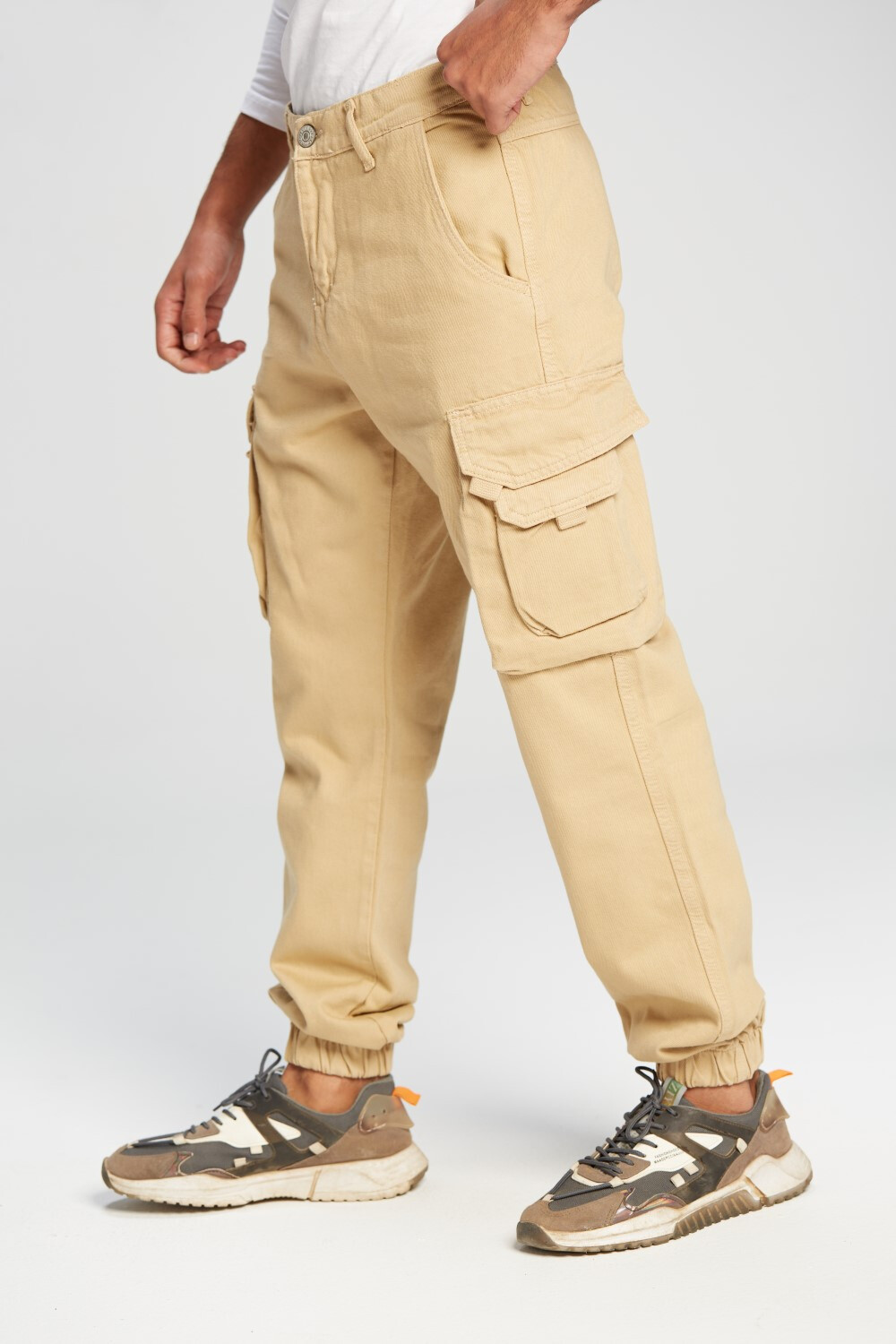 Men's Cargo Made Of Soft Gabardines With High Quality Pants