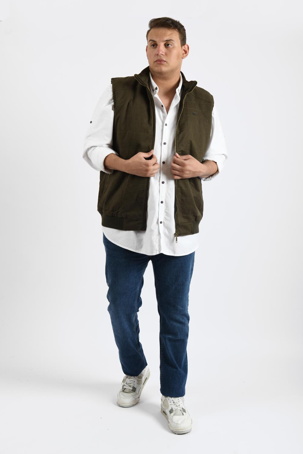 Men's Big Size Casual Gabardines Waterproof Vest