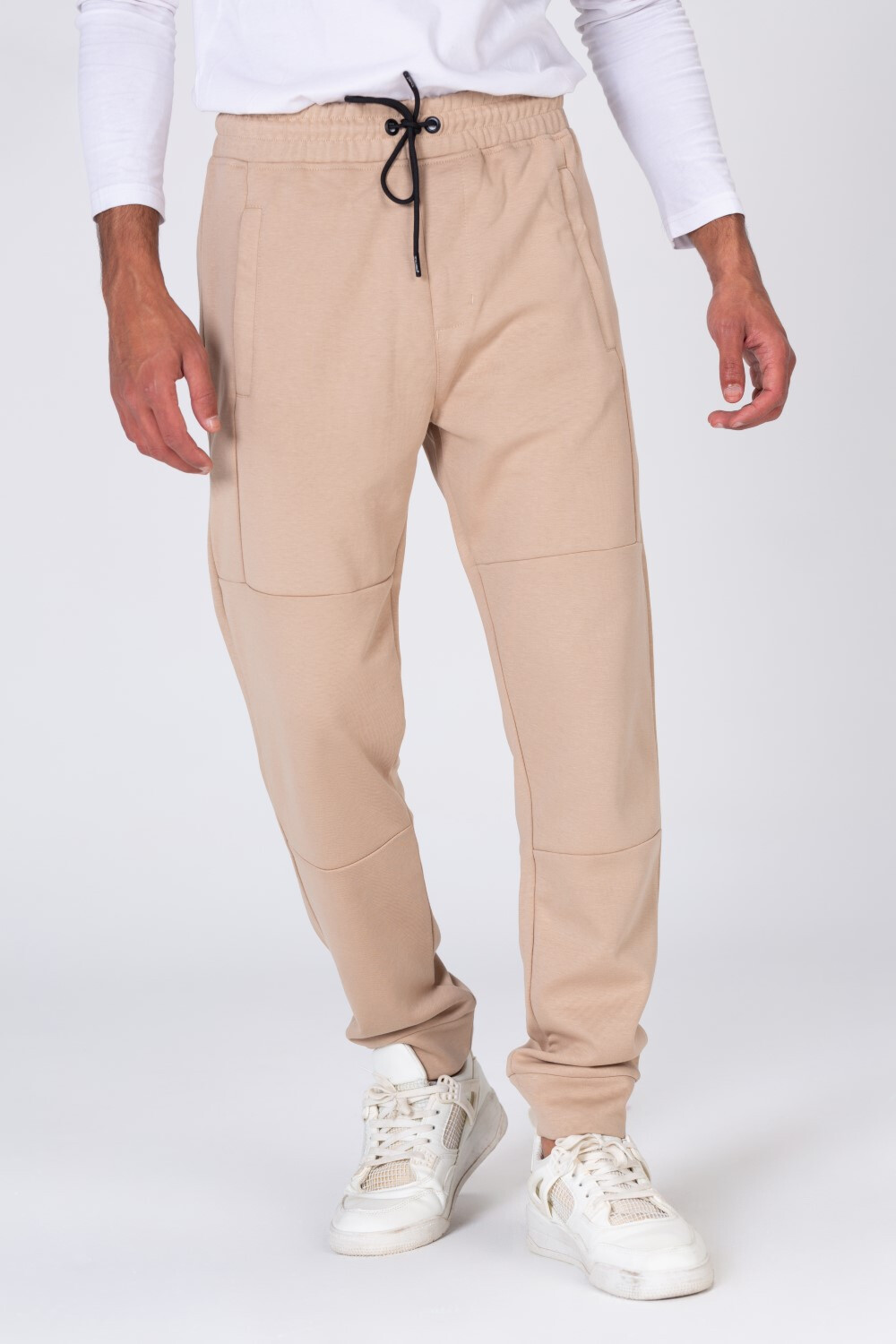Mens Sweatpants With Comfortable Cotton Material And Basic Colors