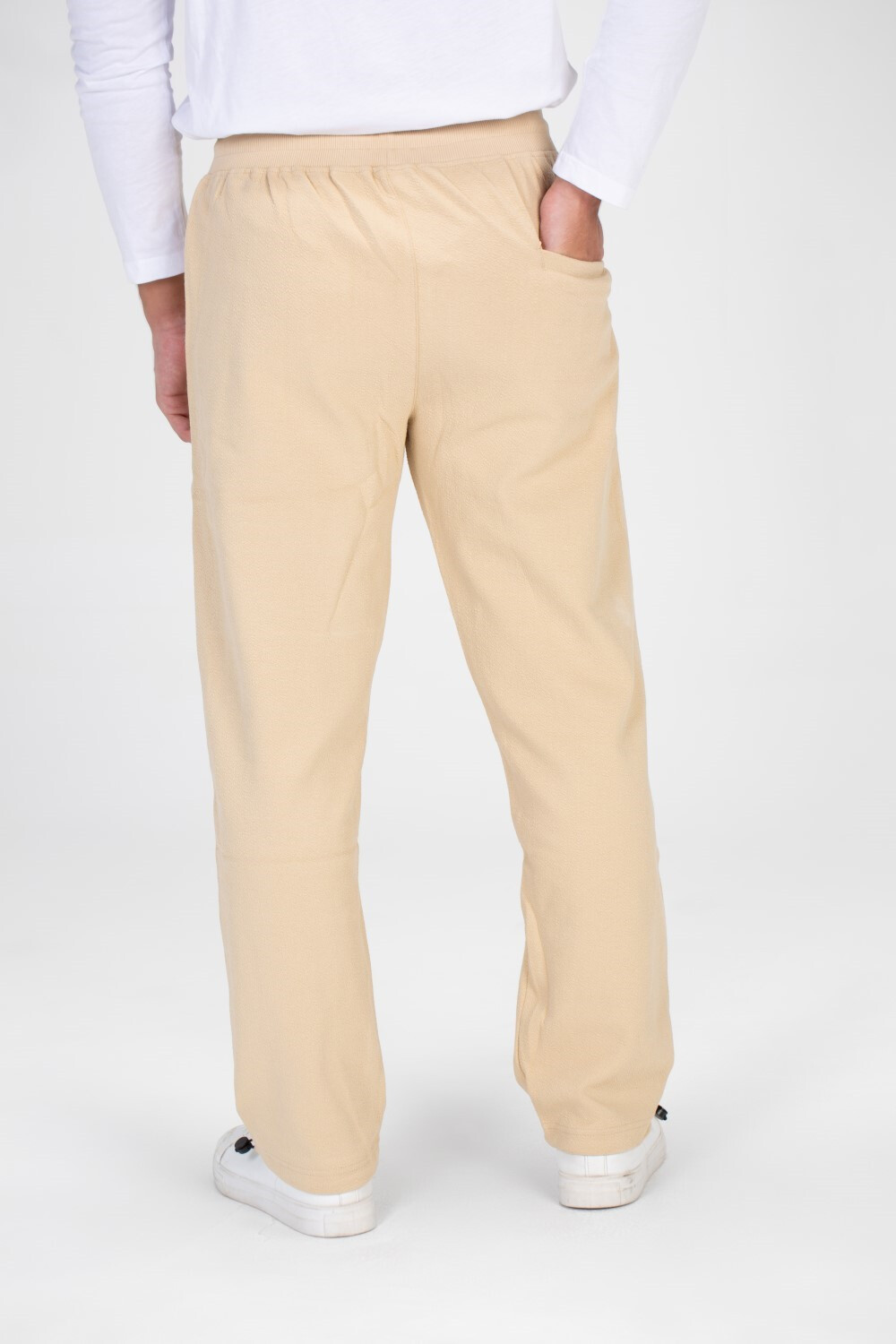 Mens Sweatpants With Elastic Waistband And A Modern Cut