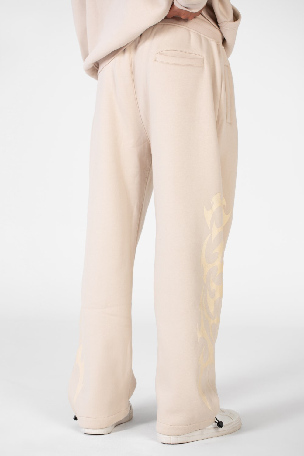 Men's Sweatpants With Elastic Waist And Back Pocket