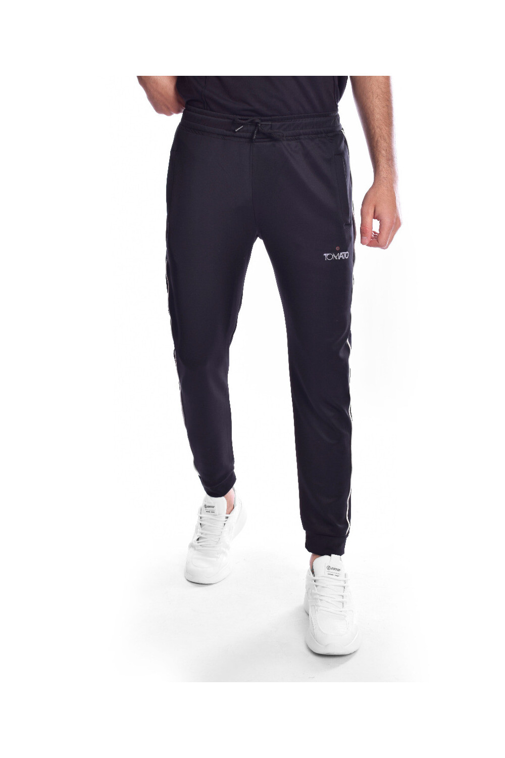 Men's Slim Fit Elasticated Waist Straight Leg Sports Sweatpants