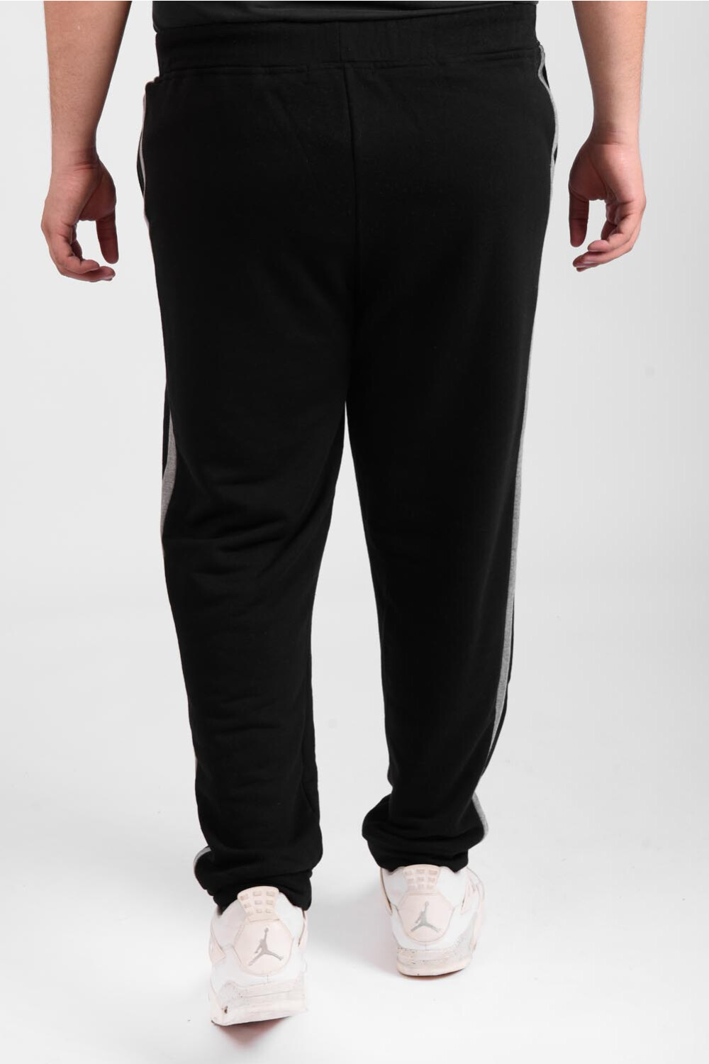 Men s Big Size Elasticated Waist With Front Printed Sports Unique Cut Sweatpants Tomato Stores