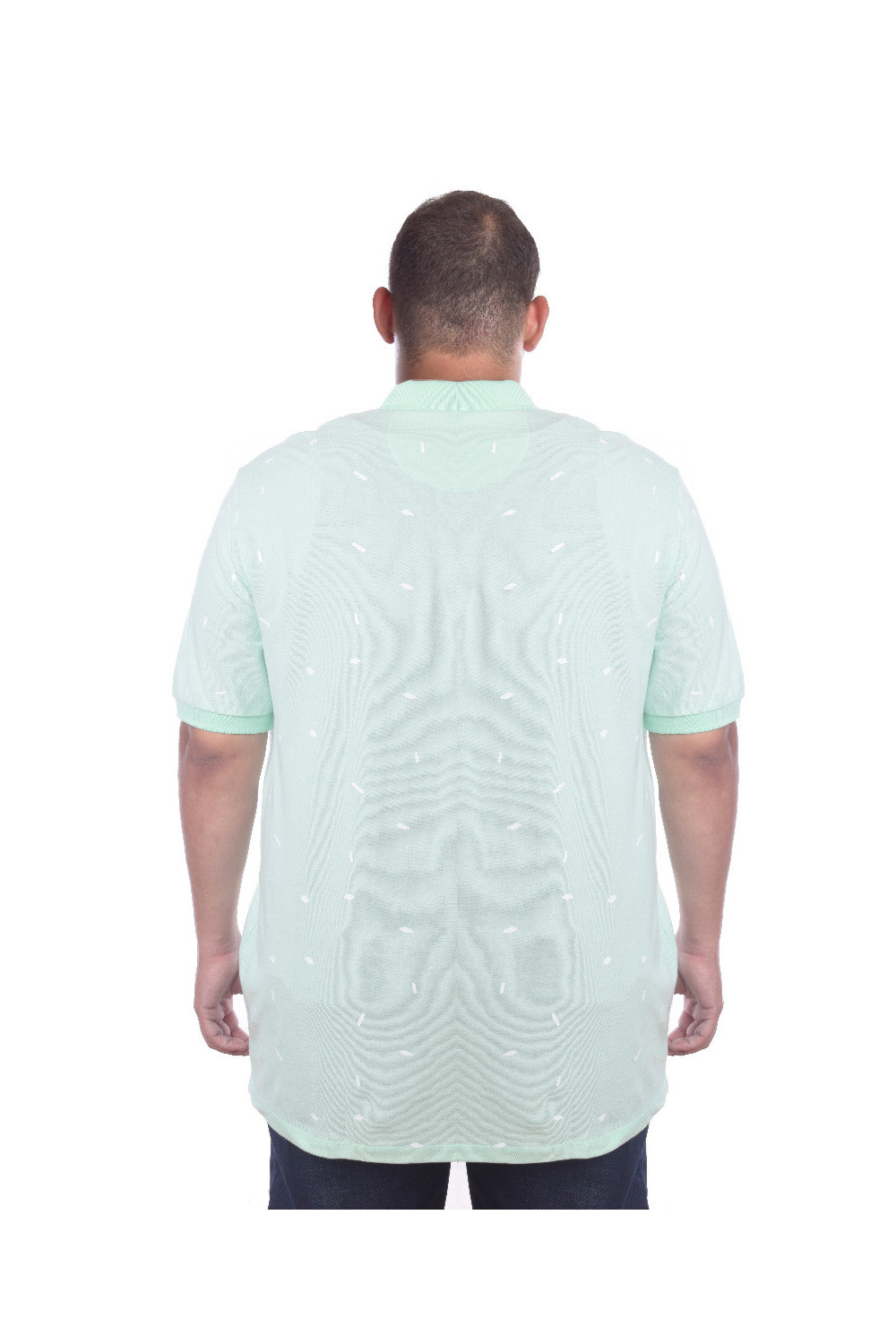 Mens Polo Big Size Printed Cotton T-shirt