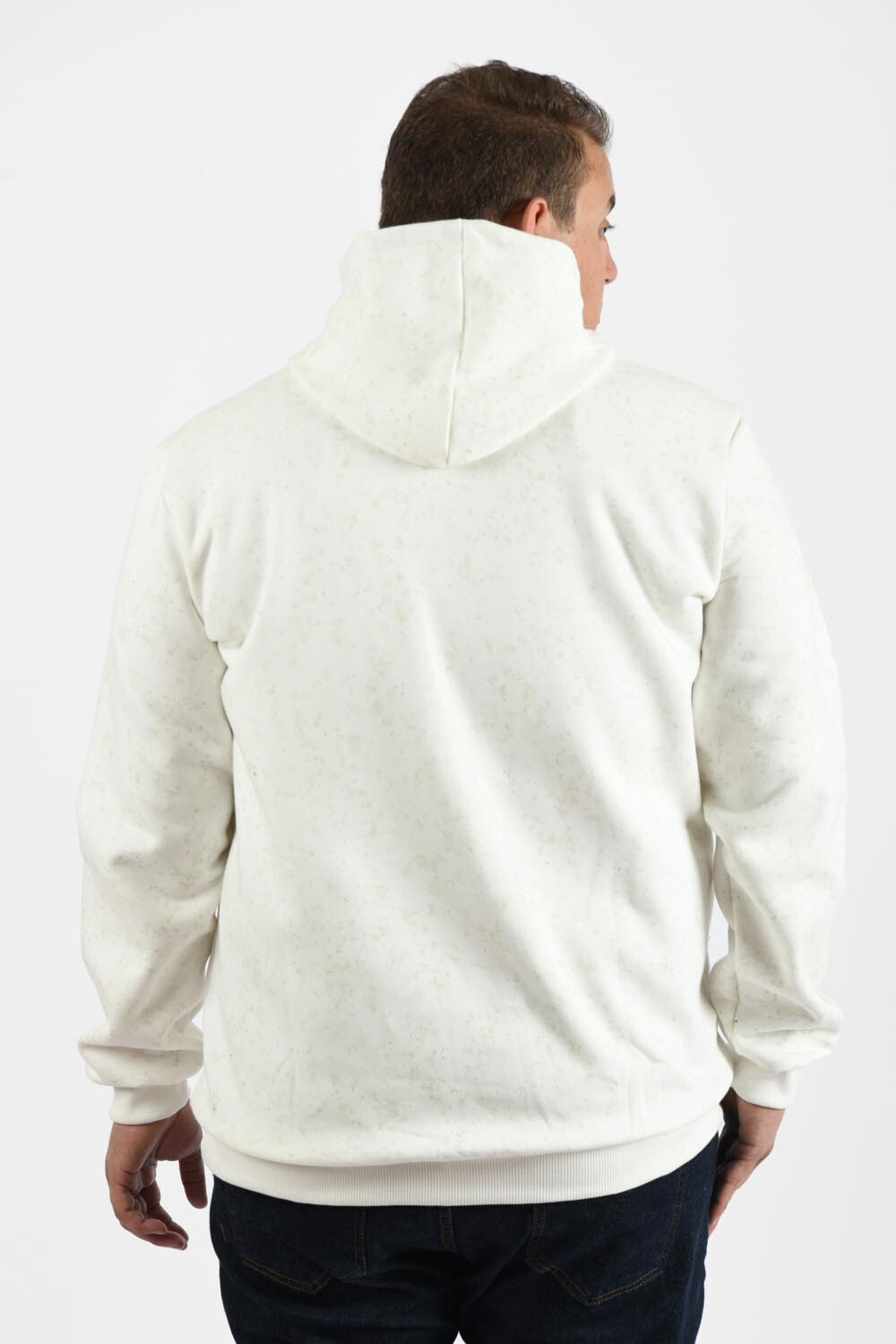 Men's Big Size Regular Fit Hoodie Melton Basic Padded Sweatshirt